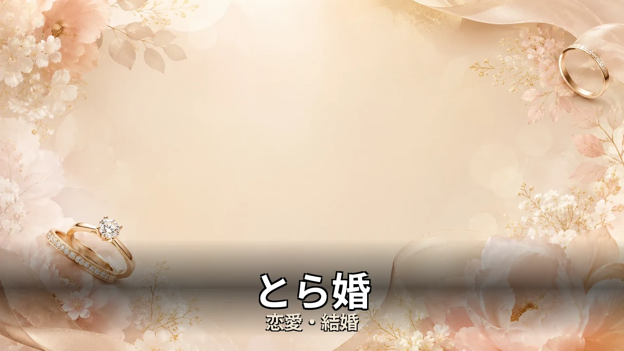 とら婚 評判｜料金・成婚料と向いてる人を解説